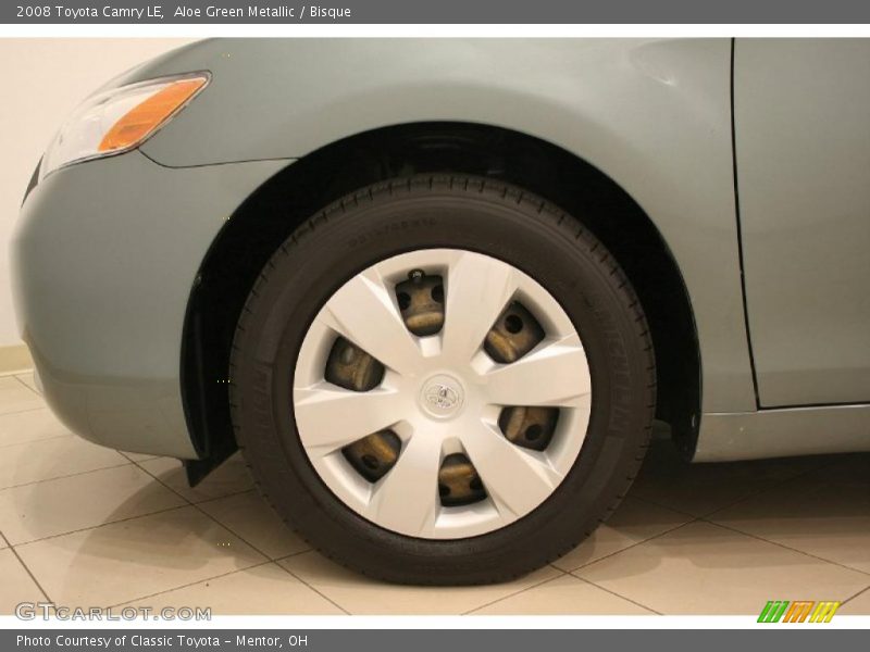 Aloe Green Metallic / Bisque 2008 Toyota Camry LE
