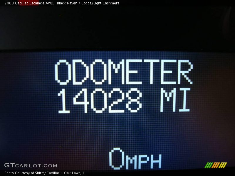 Black Raven / Cocoa/Light Cashmere 2008 Cadillac Escalade AWD