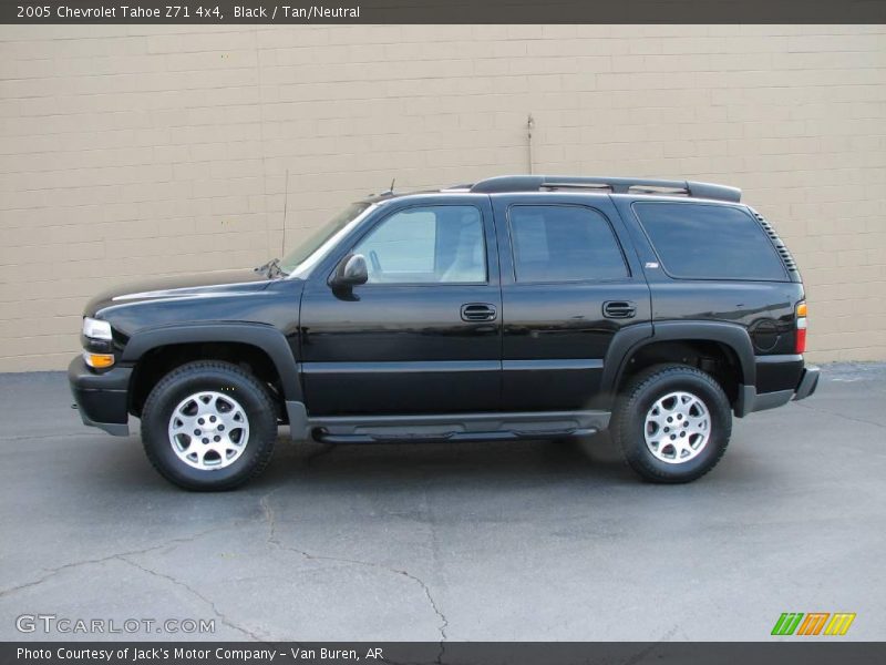 Black / Tan/Neutral 2005 Chevrolet Tahoe Z71 4x4