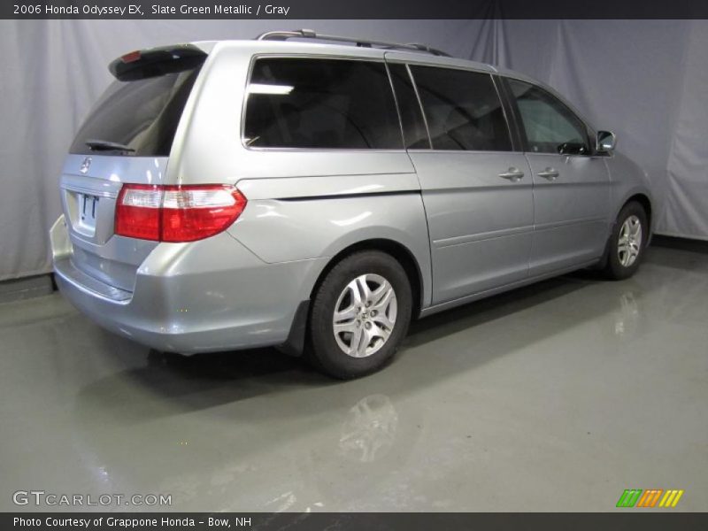 Slate Green Metallic / Gray 2006 Honda Odyssey EX