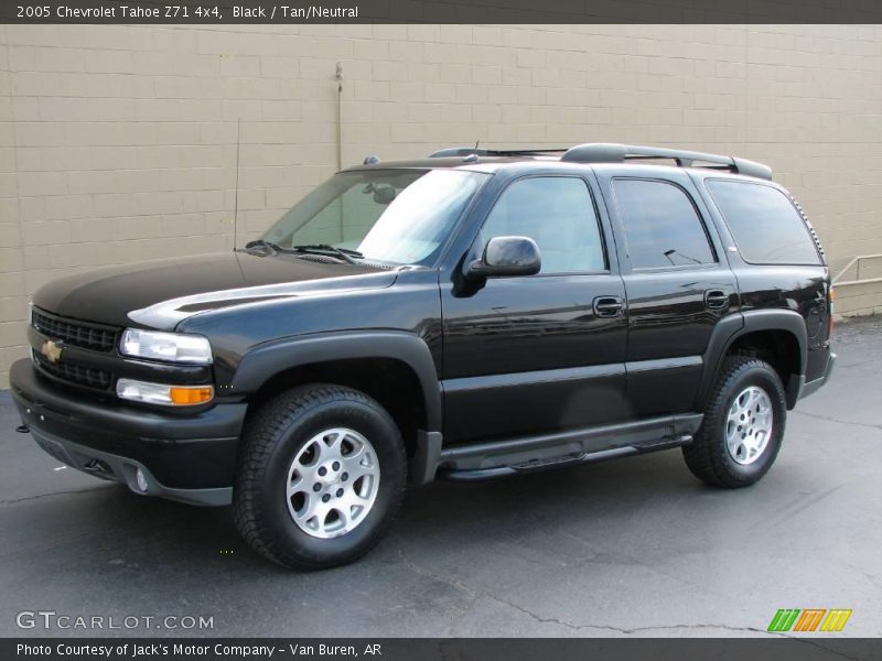 Black / Tan/Neutral 2005 Chevrolet Tahoe Z71 4x4