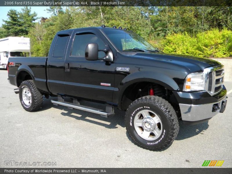 Black / Medium Flint 2006 Ford F350 Super Duty Lariat SuperCab 4x4
