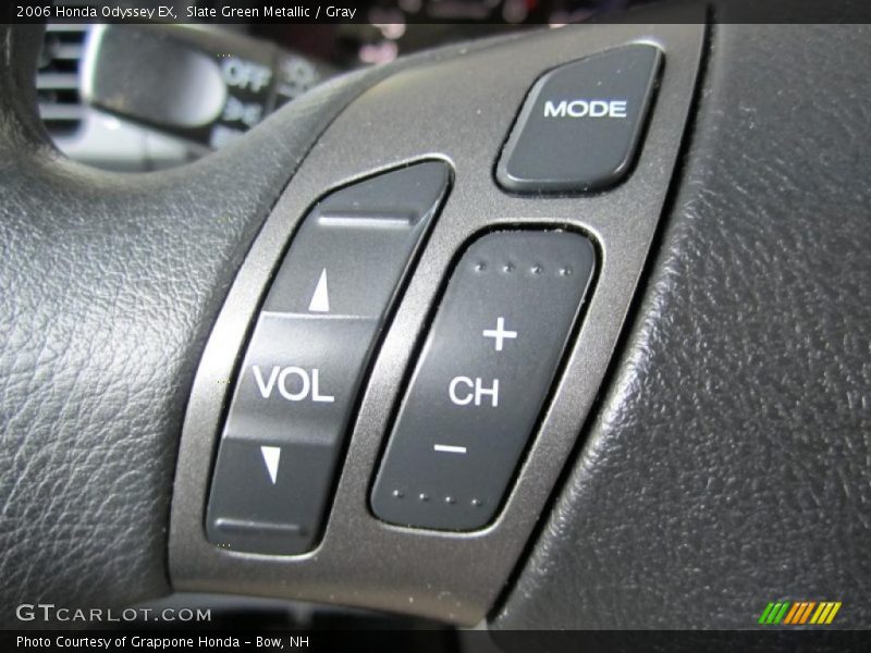 Slate Green Metallic / Gray 2006 Honda Odyssey EX