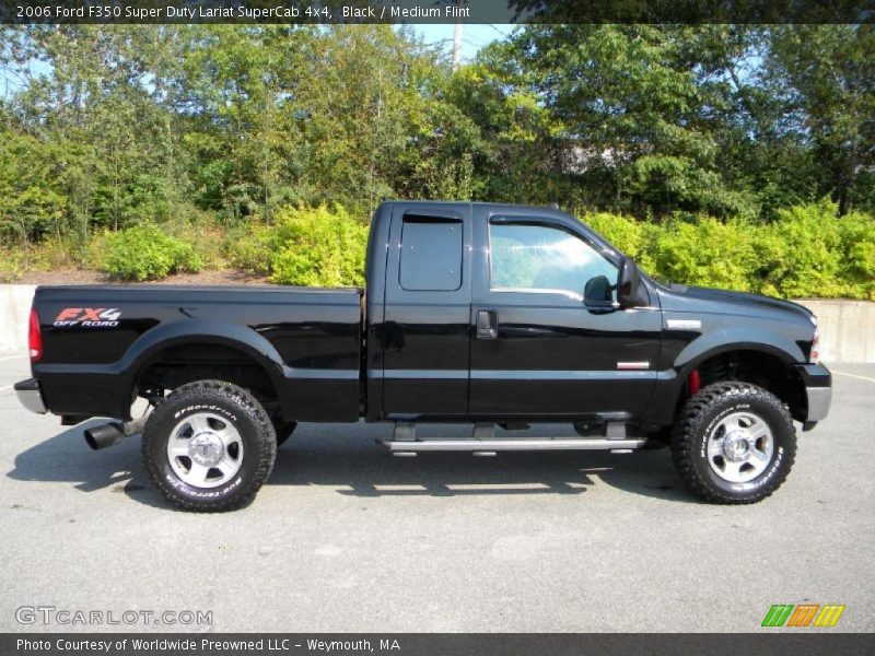 Black / Medium Flint 2006 Ford F350 Super Duty Lariat SuperCab 4x4