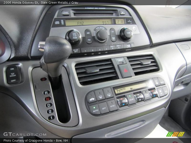 Slate Green Metallic / Gray 2006 Honda Odyssey EX