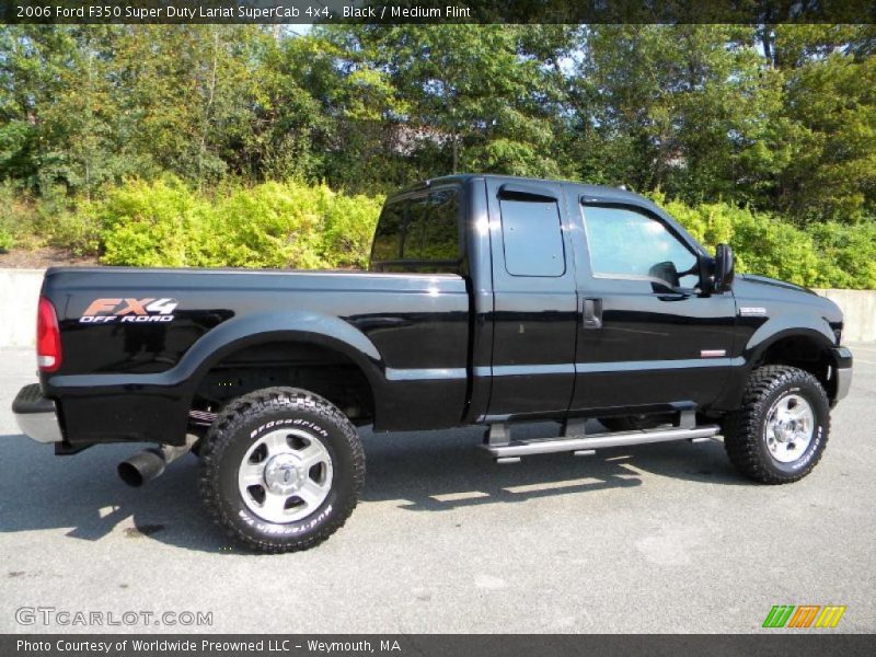 Black / Medium Flint 2006 Ford F350 Super Duty Lariat SuperCab 4x4
