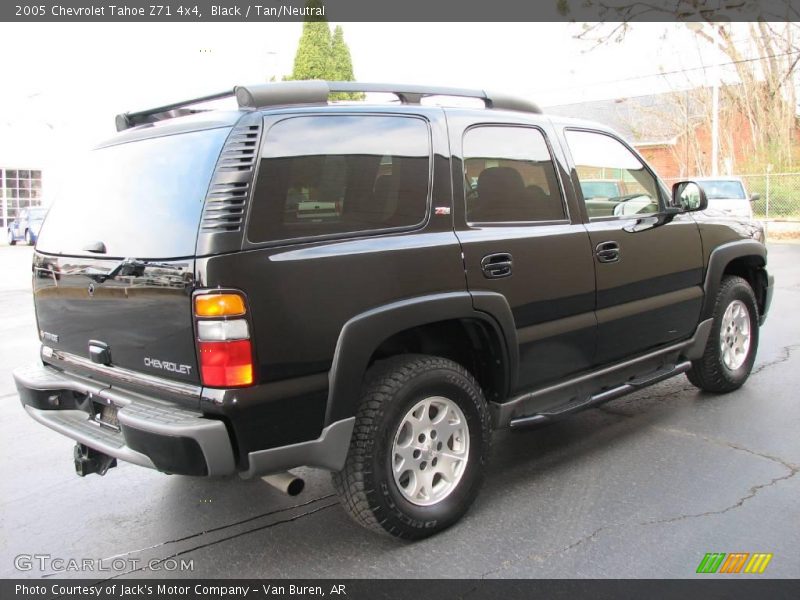 Black / Tan/Neutral 2005 Chevrolet Tahoe Z71 4x4