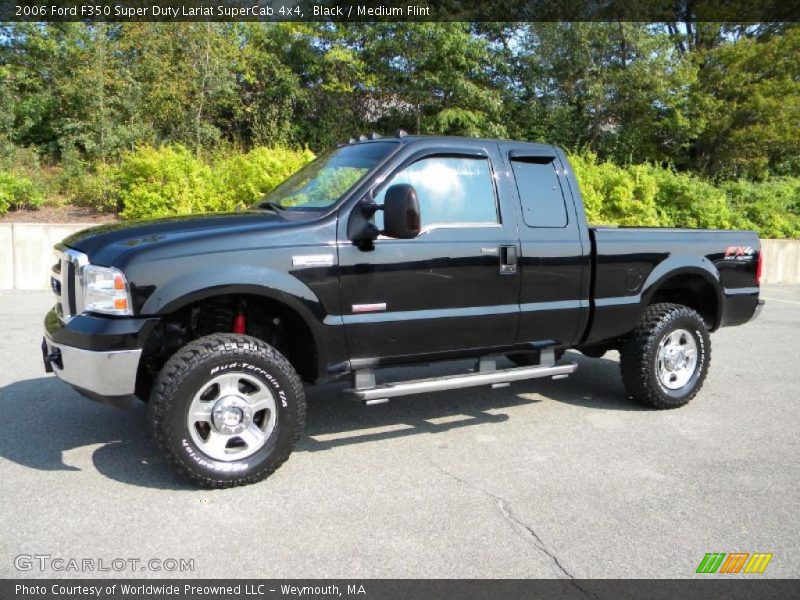 Black / Medium Flint 2006 Ford F350 Super Duty Lariat SuperCab 4x4