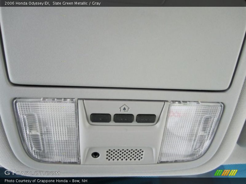 Slate Green Metallic / Gray 2006 Honda Odyssey EX