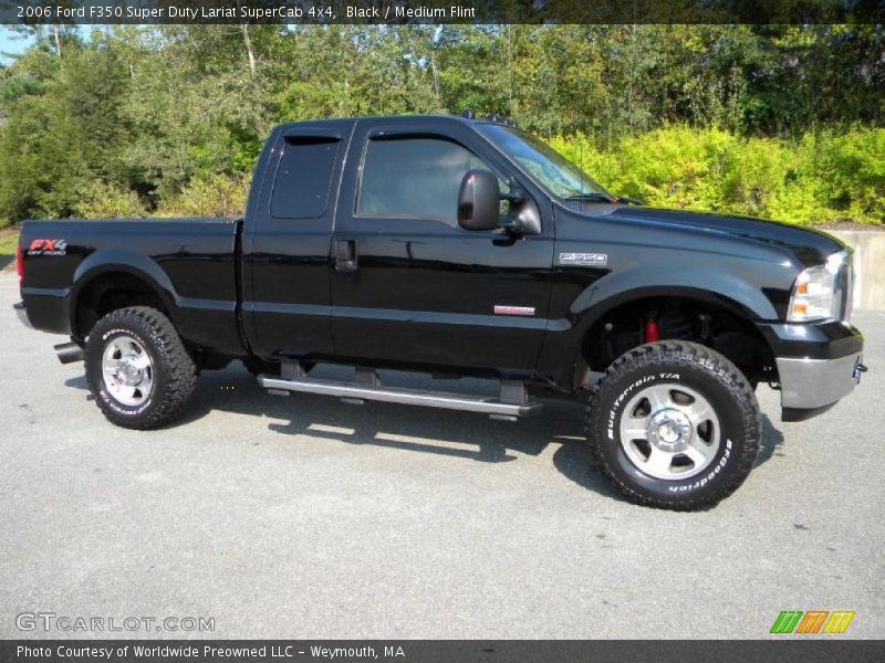 Black / Medium Flint 2006 Ford F350 Super Duty Lariat SuperCab 4x4