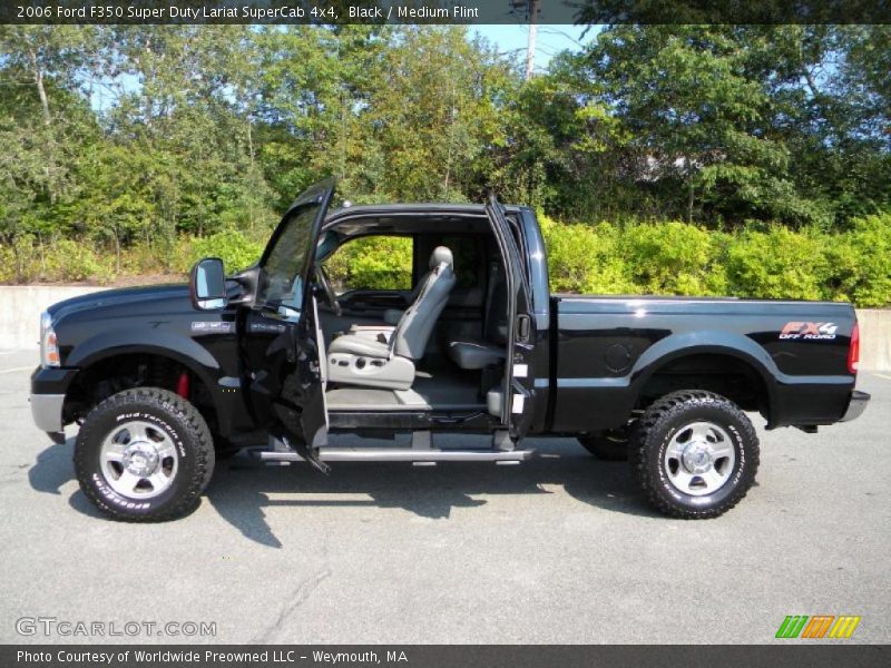 Black / Medium Flint 2006 Ford F350 Super Duty Lariat SuperCab 4x4