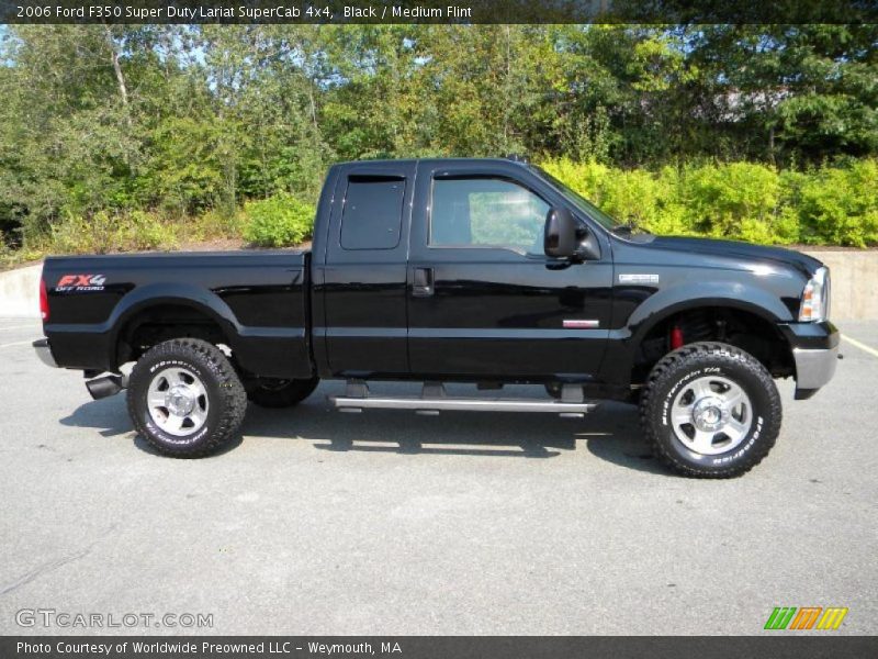 Black / Medium Flint 2006 Ford F350 Super Duty Lariat SuperCab 4x4