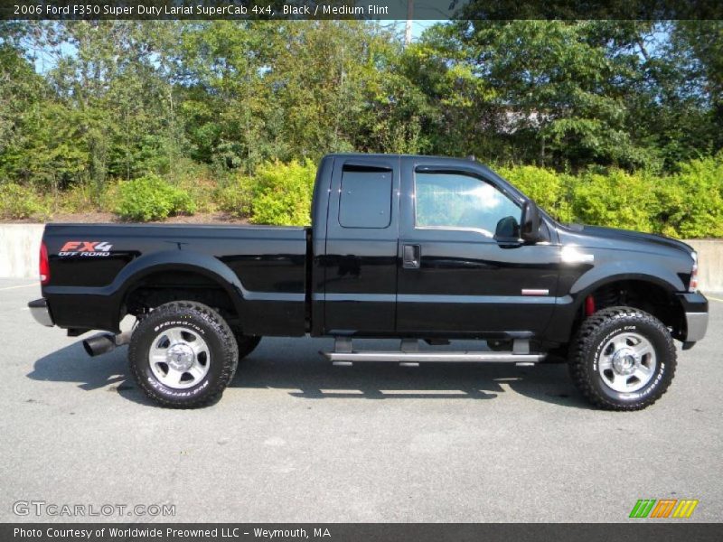 Black / Medium Flint 2006 Ford F350 Super Duty Lariat SuperCab 4x4