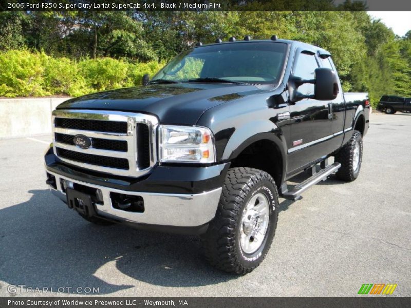 Black / Medium Flint 2006 Ford F350 Super Duty Lariat SuperCab 4x4