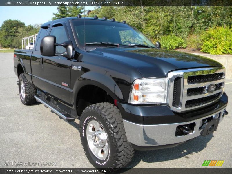 Black / Medium Flint 2006 Ford F350 Super Duty Lariat SuperCab 4x4