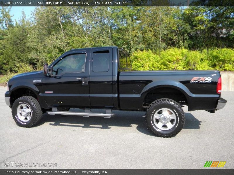 Black / Medium Flint 2006 Ford F350 Super Duty Lariat SuperCab 4x4