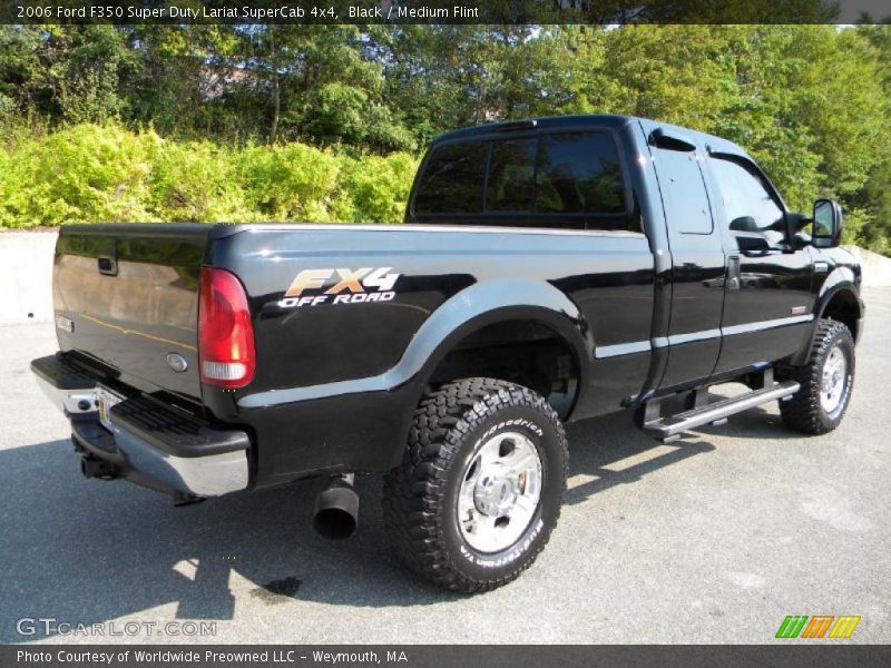 Black / Medium Flint 2006 Ford F350 Super Duty Lariat SuperCab 4x4