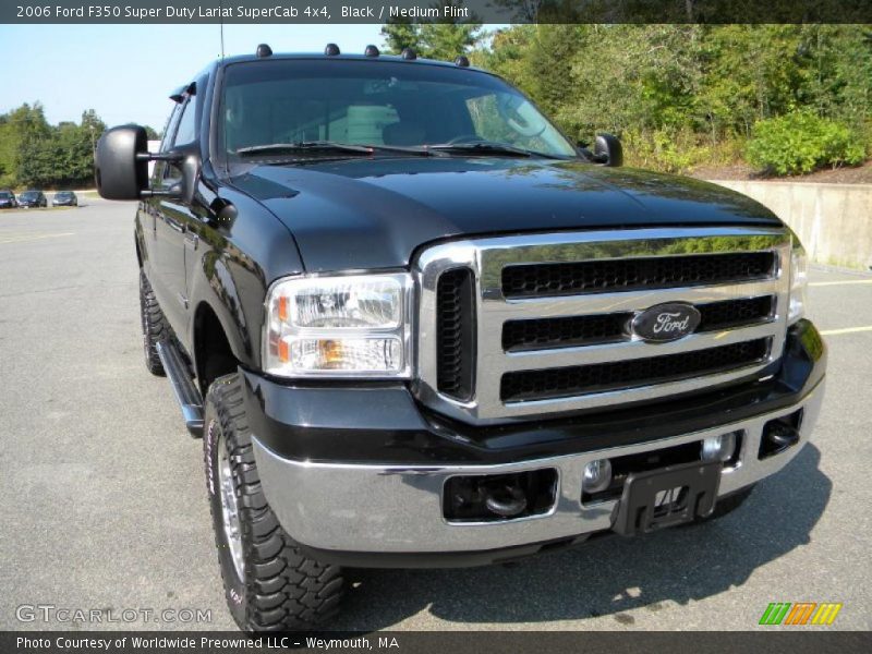 Black / Medium Flint 2006 Ford F350 Super Duty Lariat SuperCab 4x4