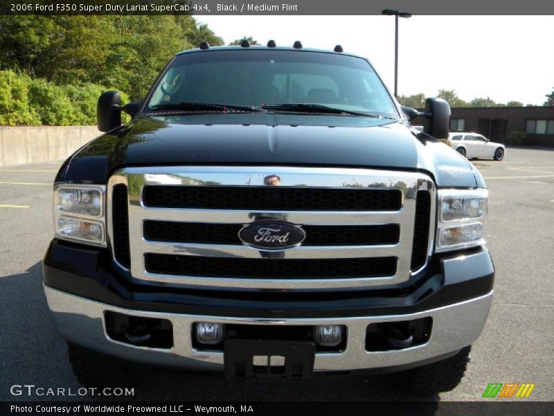 Black / Medium Flint 2006 Ford F350 Super Duty Lariat SuperCab 4x4
