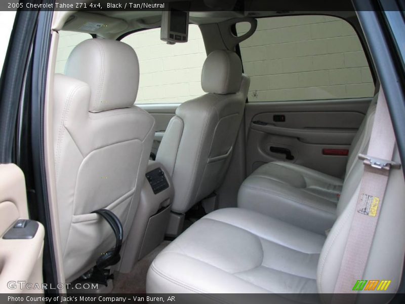 Black / Tan/Neutral 2005 Chevrolet Tahoe Z71 4x4