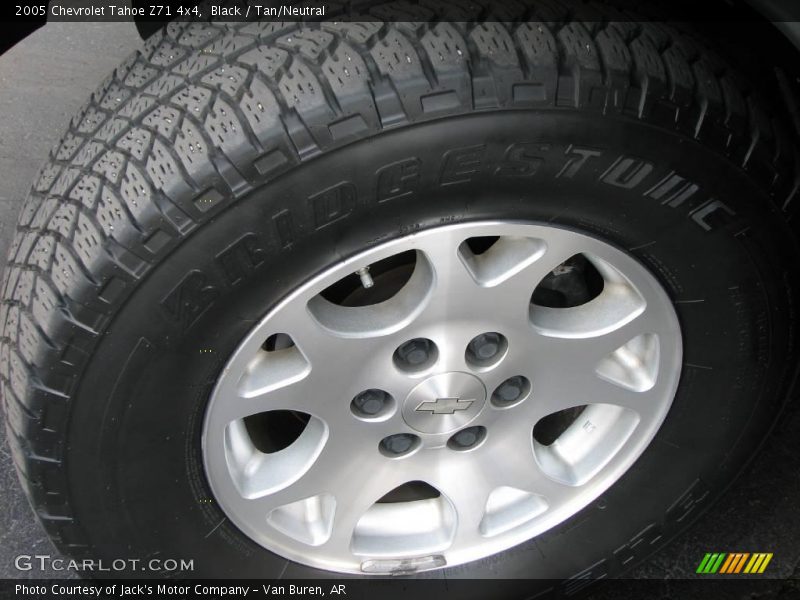 Black / Tan/Neutral 2005 Chevrolet Tahoe Z71 4x4