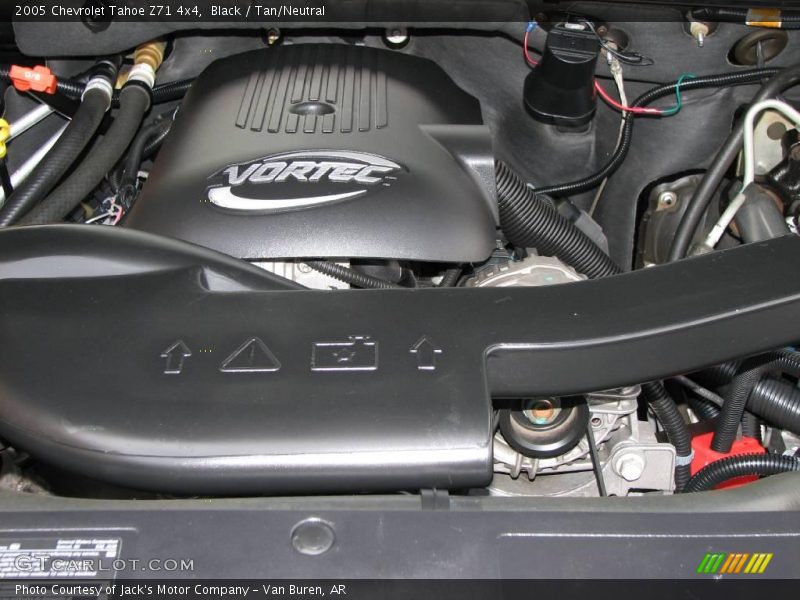 Black / Tan/Neutral 2005 Chevrolet Tahoe Z71 4x4