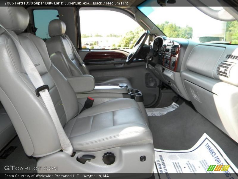 Black / Medium Flint 2006 Ford F350 Super Duty Lariat SuperCab 4x4