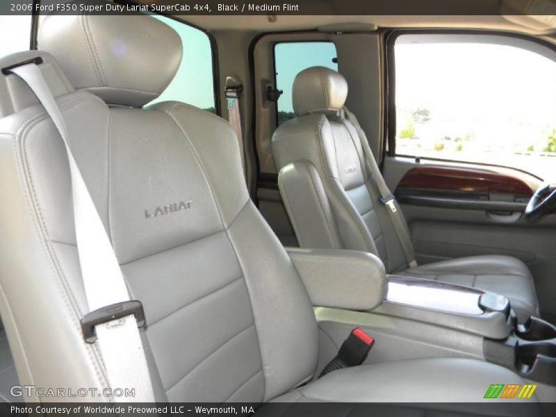 Black / Medium Flint 2006 Ford F350 Super Duty Lariat SuperCab 4x4