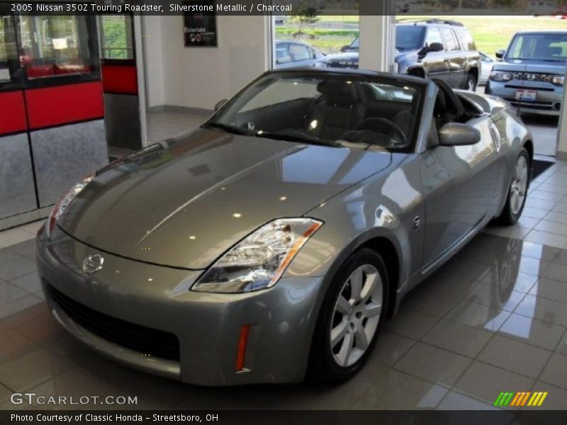 Silverstone Metallic / Charcoal 2005 Nissan 350Z Touring Roadster