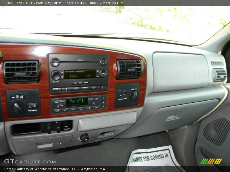 Black / Medium Flint 2006 Ford F350 Super Duty Lariat SuperCab 4x4