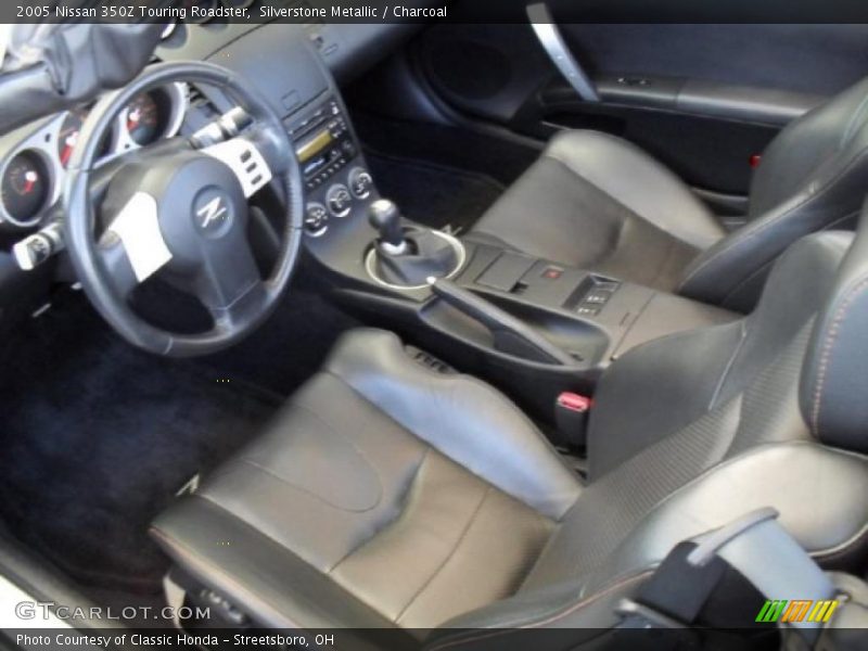 Silverstone Metallic / Charcoal 2005 Nissan 350Z Touring Roadster