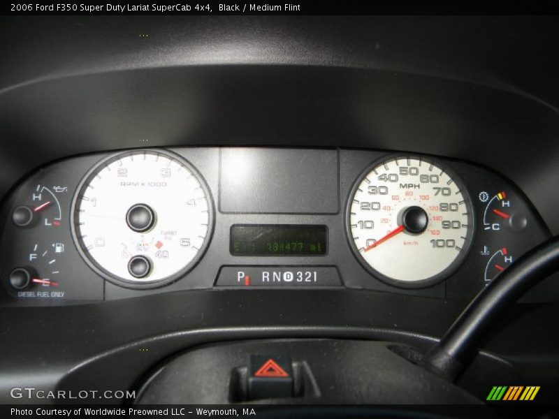  2006 F350 Super Duty Lariat SuperCab 4x4 Lariat SuperCab 4x4 Gauges