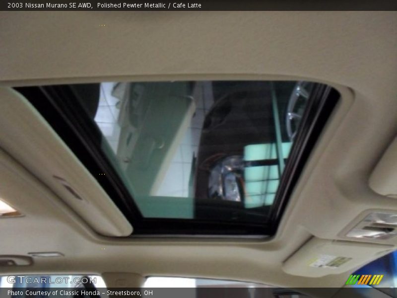 Polished Pewter Metallic / Cafe Latte 2003 Nissan Murano SE AWD
