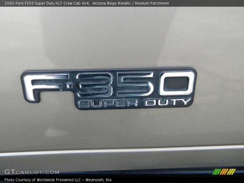  2003 F350 Super Duty XLT Crew Cab 4x4 Logo
