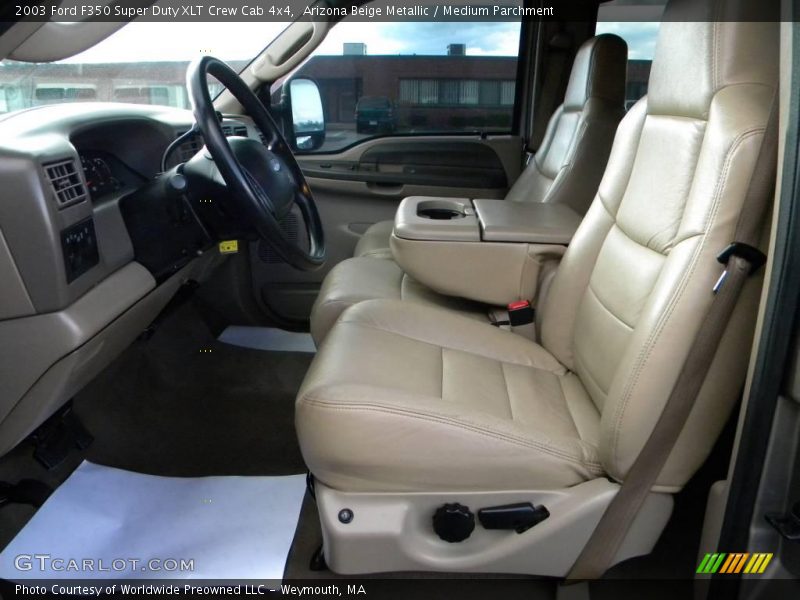 Front Seat of 2003 F350 Super Duty XLT Crew Cab 4x4