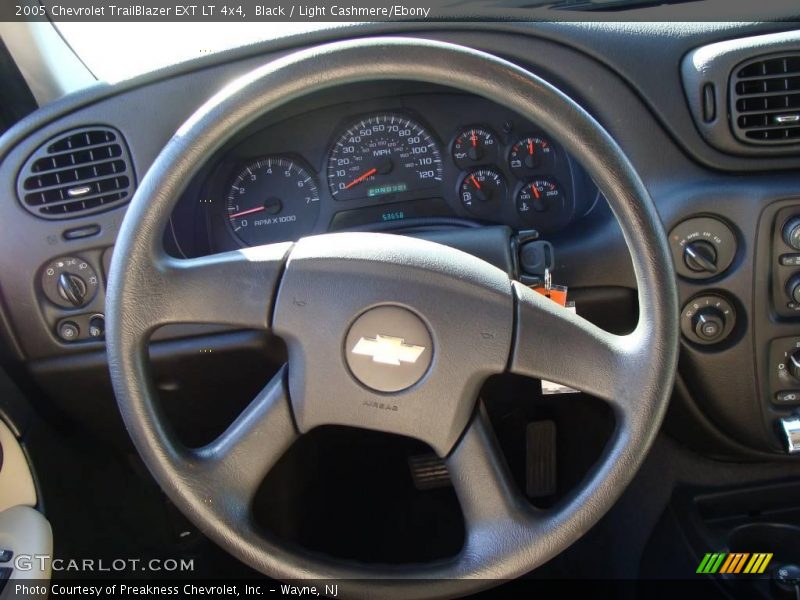Black / Light Cashmere/Ebony 2005 Chevrolet TrailBlazer EXT LT 4x4