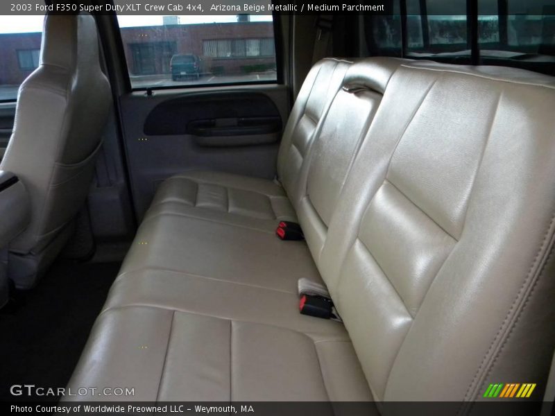 Rear Seat of 2003 F350 Super Duty XLT Crew Cab 4x4