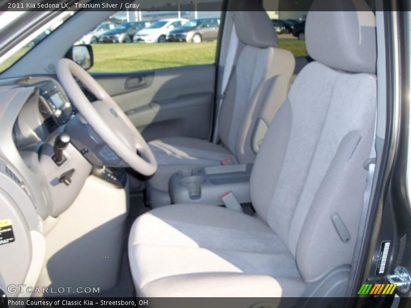 Titanium Silver / Gray 2011 Kia Sedona LX