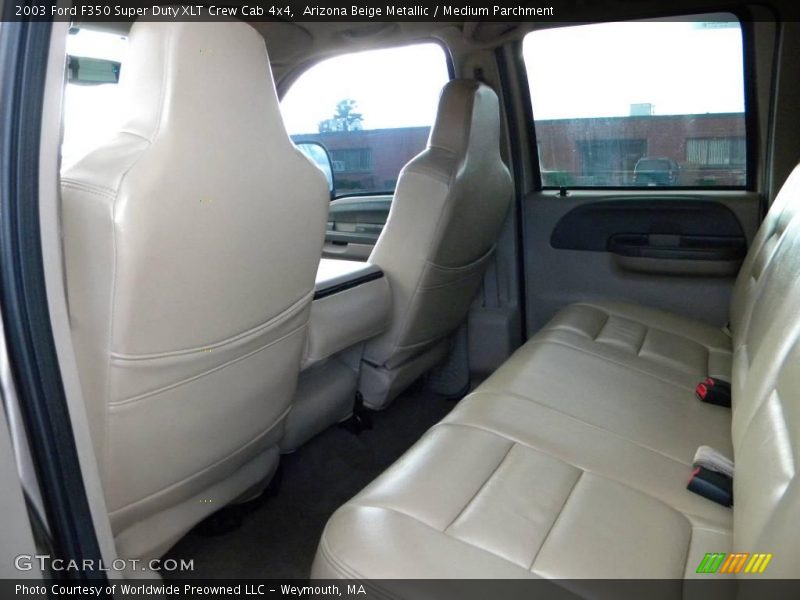 Rear Seat of 2003 F350 Super Duty XLT Crew Cab 4x4