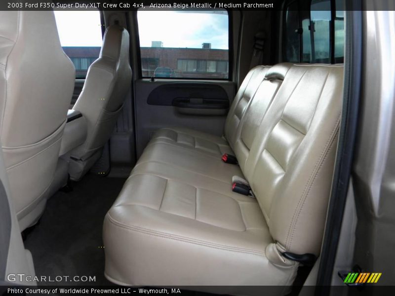 Rear Seat of 2003 F350 Super Duty XLT Crew Cab 4x4