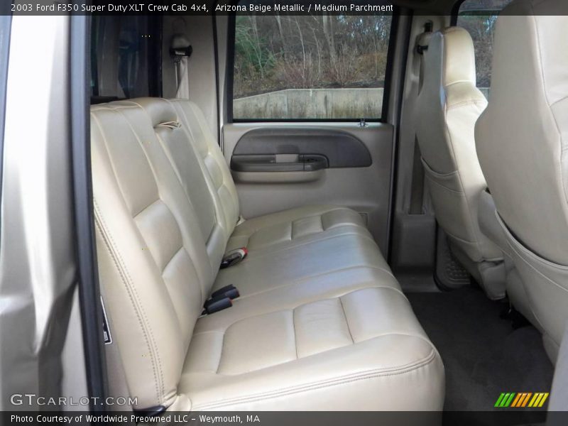 Rear Seat of 2003 F350 Super Duty XLT Crew Cab 4x4