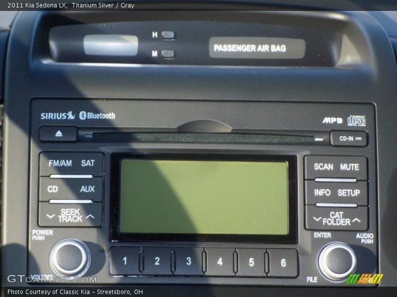 Titanium Silver / Gray 2011 Kia Sedona LX