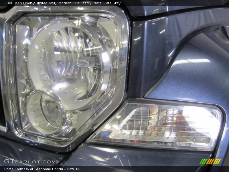 Modern Blue Pearl / Pastel Slate Gray 2008 Jeep Liberty Limited 4x4