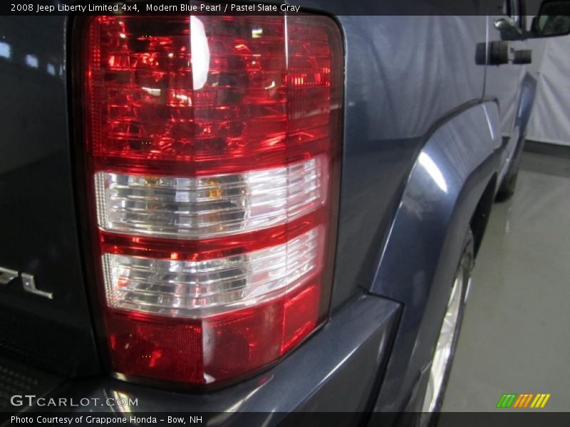Modern Blue Pearl / Pastel Slate Gray 2008 Jeep Liberty Limited 4x4