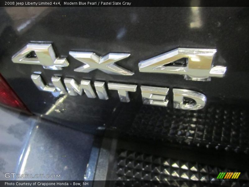 Modern Blue Pearl / Pastel Slate Gray 2008 Jeep Liberty Limited 4x4