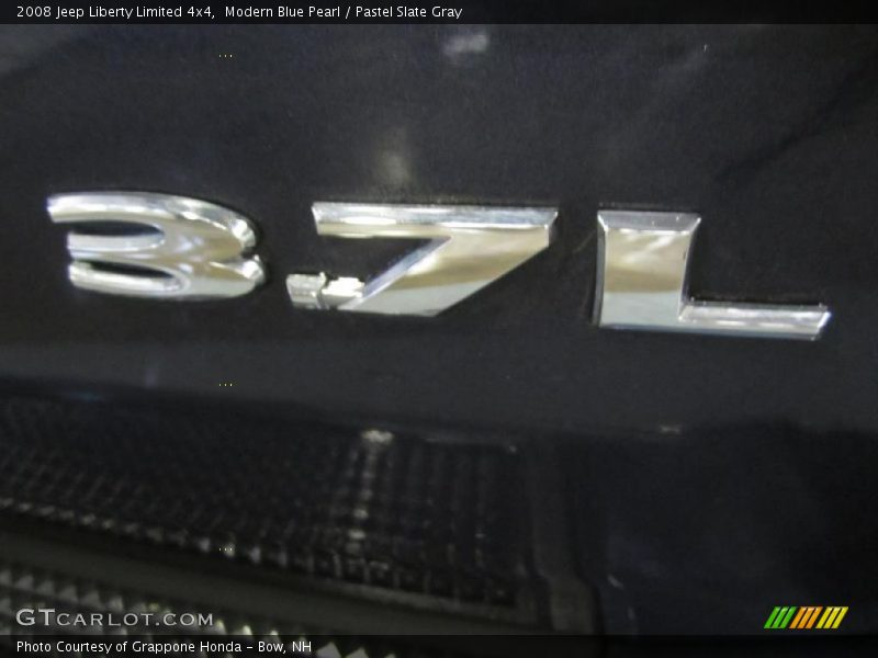 Modern Blue Pearl / Pastel Slate Gray 2008 Jeep Liberty Limited 4x4