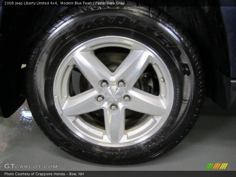 Modern Blue Pearl / Pastel Slate Gray 2008 Jeep Liberty Limited 4x4