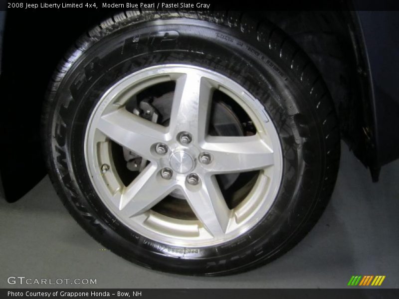 Modern Blue Pearl / Pastel Slate Gray 2008 Jeep Liberty Limited 4x4