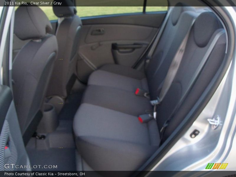 Clear Silver / Gray 2011 Kia Rio