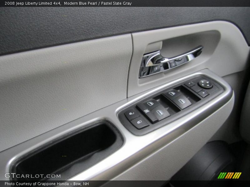 Modern Blue Pearl / Pastel Slate Gray 2008 Jeep Liberty Limited 4x4